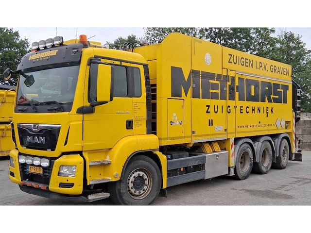 2014 man tgs 35.480 vrachtwagen mts 2 turbine - afbeelding 1 van  57