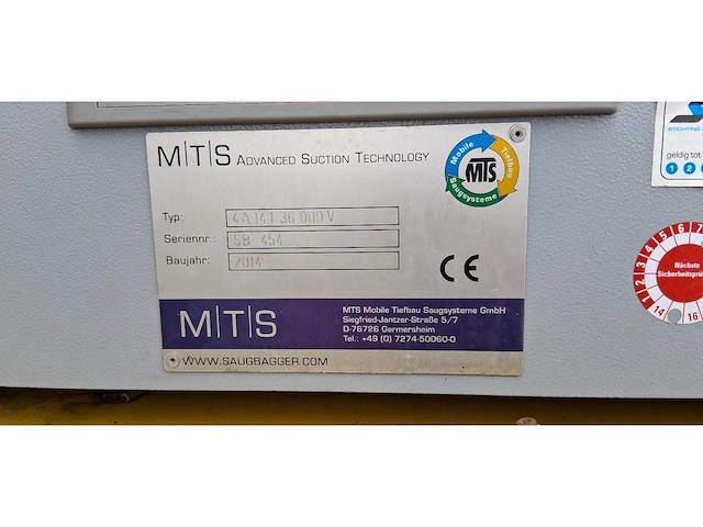 2014 man tgs 35.480 vrachtwagen mts 2 turbine - afbeelding 51 van  57