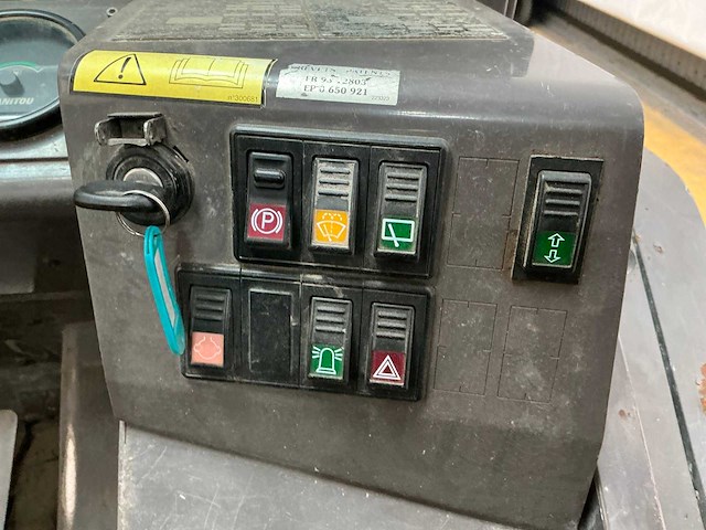 2014 manitou mh 25-4 t vorkheftruck - afbeelding 1 van  12