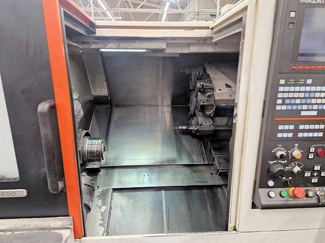 2014 mazak quick turn smart 200 cnc-draaibank - afbeelding 17 van  27