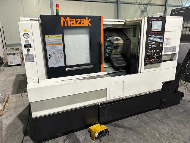 2014 mazak quick turn smart 200 cnc-draaibank - afbeelding 1 van  29