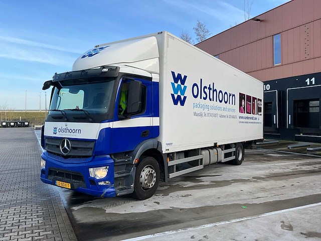 2014 mercedes-benz antos gesloten bakwagen - afbeelding 1 van  30