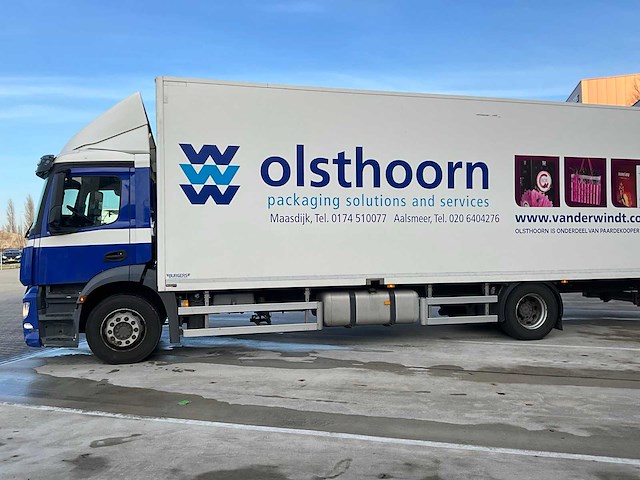 2014 mercedes-benz antos gesloten bakwagen - afbeelding 27 van  30