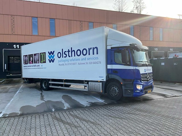 2014 mercedes-benz antos gesloten bakwagen - afbeelding 23 van  30