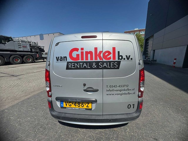 2014 mercedes-benz citan 108 cdi bedrijfswagen - afbeelding 3 van  10