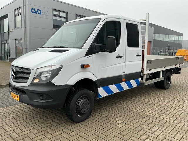 2014 mercedes-benz sprinter 516 2.2 bluetec 432 dc bedrijfswagen 4x4 - afbeelding 1 van  44