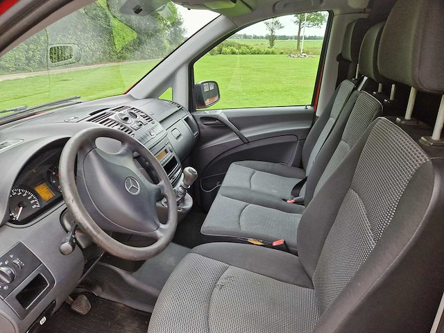 2014 mercedes-benz vito 110 cdi 320 func. l. bedrijfswagen - afbeelding 5 van  19