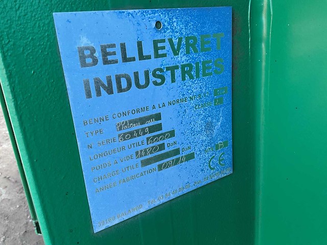 2014 meta coque strongall drijvend platform voor lagunefiltratie; op haakarm transportframe - afbeelding 11 van  12