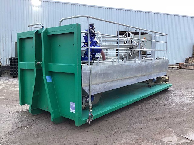 2014 meta coque strongall drijvend platform voor lagunefiltratie; op haakarm transportframe - afbeelding 10 van  12