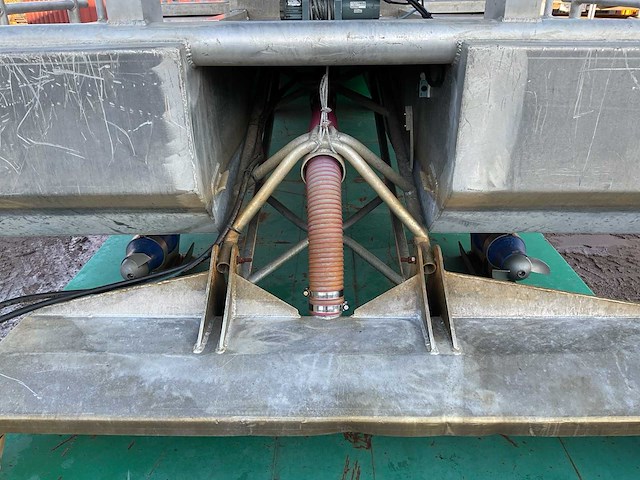 2014 meta coque strongall drijvend platform voor lagunefiltratie; op haakarm transportframe - afbeelding 5 van  12