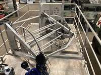 2014 meta coque strongall drijvend platform voor lagunefiltratie; op haakarm transportframe - afbeelding 3 van  12