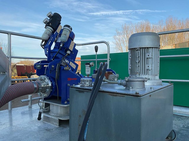 2014 meta coque strongall drijvend platform voor lagunefiltratie; op haakarm transportframe - afbeelding 12 van  12