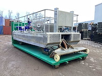 2014 meta coque strongall drijvend platform voor lagunefiltratie; op haakarm transportframe - afbeelding 8 van  13