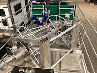 2014 meta coque strongall drijvend platform voor lagunefiltratie; op haakarm transportframe - afbeelding 11 van  13