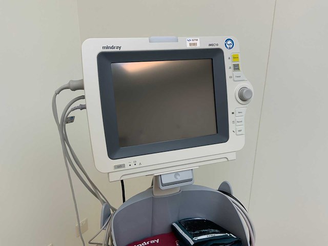 2014 mindray imec10 trolley voor vitale functies - afbeelding 4 van  9