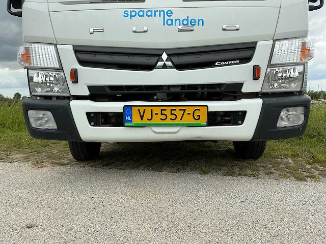 2014 mitsubishi 3c15 3.0 di 280 vuilniswagen met kiepbak - afbeelding 6 van  44