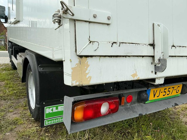 2014 mitsubishi 3c15 3.0 di 280 vuilniswagen met kiepbak - afbeelding 16 van  44