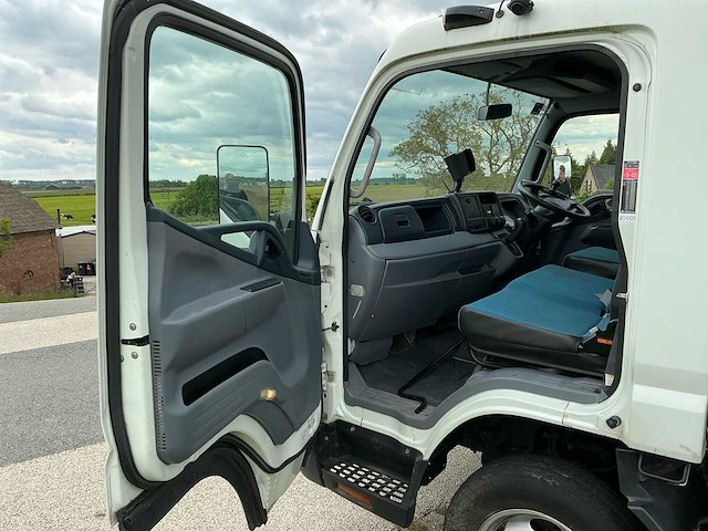 2014 mitsubishi 3c15 3.0 di 280 vuilniswagen met kiepbak - afbeelding 26 van  44