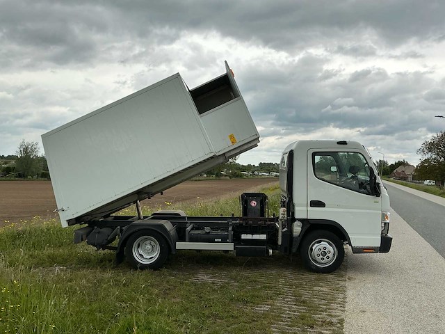 2014 mitsubishi 3c15 3.0 di 280 vuilniswagen met kiepbak - afbeelding 37 van  44