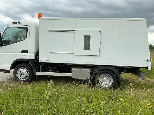 2014 mitsubishi 3c15 3.0 di 280 vuilniswagen met kiepbak - afbeelding 43 van  44