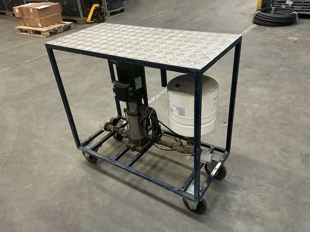 2014 mobiele waterdrukverhogingsset/waterpomp (drukvat 18 liter) (22x) - afbeelding 8 van  12
