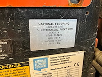 2014 national flooring equipment 5700 bol opzit accu tapijt / vloerstripper - afbeelding 5 van  15
