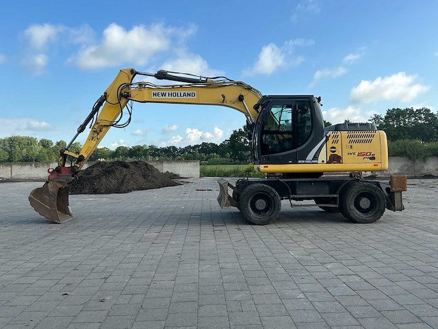 2014 new holland we150b pro banden graafmachine - afbeelding 12 van  51