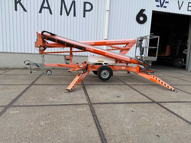 2014 nifty 170hac aanhangwagen hoogwerker - afbeelding 9 van  10