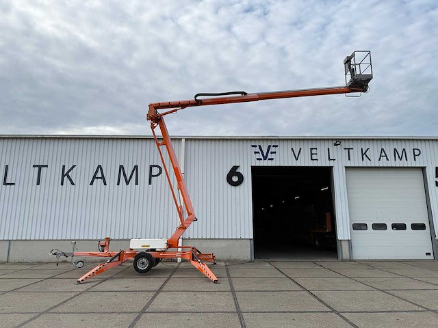 2014 nifty 170hac aanhangwagen hoogwerker - afbeelding 2 van  10