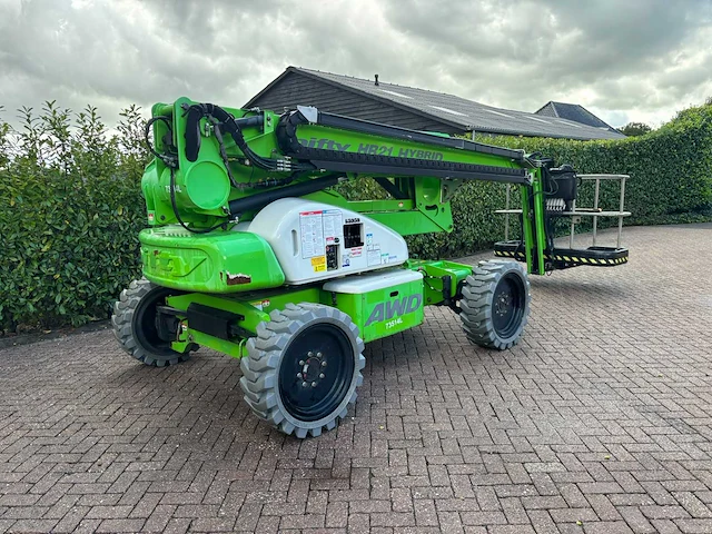 2014 nifty hr21 hybrid hoogwerker - afbeelding 12 van  15