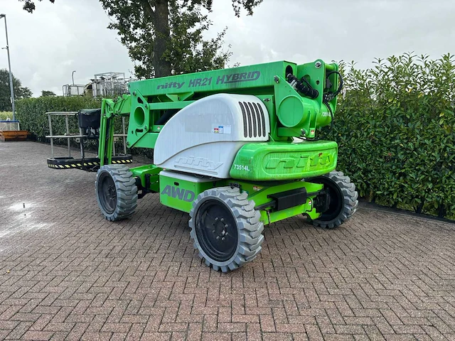 2014 nifty hr21 hybrid hoogwerker - afbeelding 2 van  15