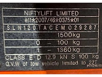 2014 niftylift nifty 120 tac hoogwerker aanhangwagen - afbeelding 21 van  23
