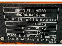 2014 niftylift nifty 120 tac hoogwerker aanhangwagen - afbeelding 28 van  34