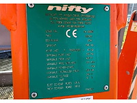 2014 niftylift nifty 120 tac hoogwerker aanhangwagen - afbeelding 20 van  28