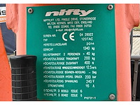 2014 niftylift nifty 120 tac hoogwerker aanhangwagen - afbeelding 25 van  32
