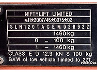2014 niftylift nifty 120 tac hoogwerker aanhangwagen - afbeelding 26 van  32