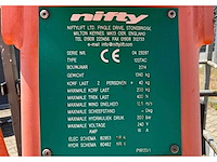2014 niftylift nifty 120 tac hoogwerker aanhangwagen - afbeelding 21 van  29
