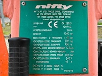 2014 niftylift nifty 120 tac hoogwerker aanhangwagen - afbeelding 18 van  35