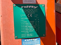 2014 niftylift nifty 170 hac hoogwerker aanhangwagen - afbeelding 16 van  24