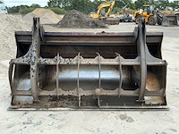 2014 oilquick shovel hoogkipbak met hydraulische klem - afbeelding 2 van  6