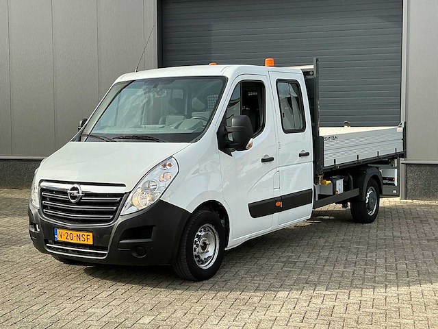 2014 opel movano 2.3 cdti l3 dc kipper 3-zijdig - afbeelding 1 van  20