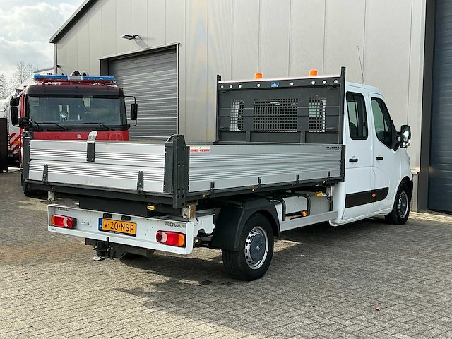 2014 opel movano 2.3 cdti l3 dc kipper 3-zijdig - afbeelding 14 van  20