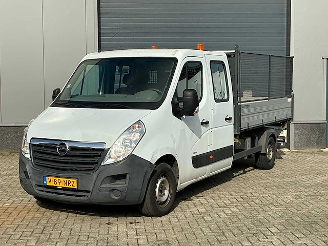 2014 opel movano 2.3 cdti l3 dc kipper 3-zijdig - afbeelding 1 van  20