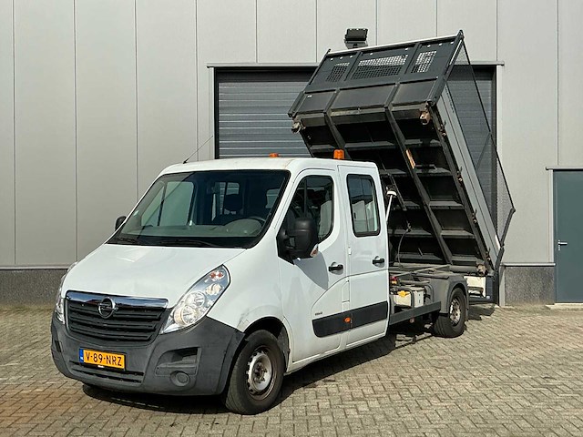 2014 opel movano 2.3 cdti l3 dc kipper 3-zijdig - afbeelding 12 van  20