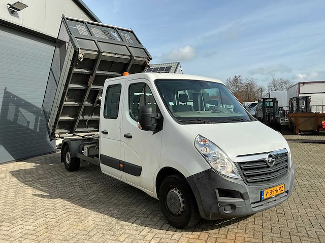 2014 opel movano 2.3 cdti l3 dc kipper 3-zijdig - afbeelding 14 van  20