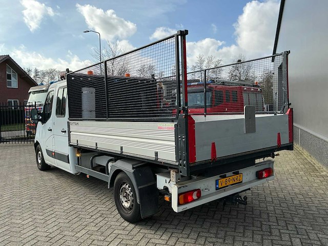 2014 opel movano 2.3 cdti l3 dc kipper 3-zijdig - afbeelding 16 van  20