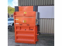 2014 orwak 3420 afvalpers / kartonpers verticale balenpers - afbeelding 4 van  11