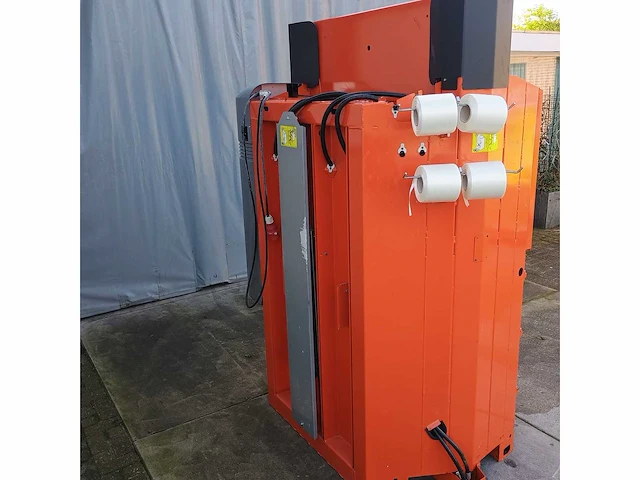 2014 orwak 3420 afvalpers / kartonpers verticale balenpers - afbeelding 8 van  11