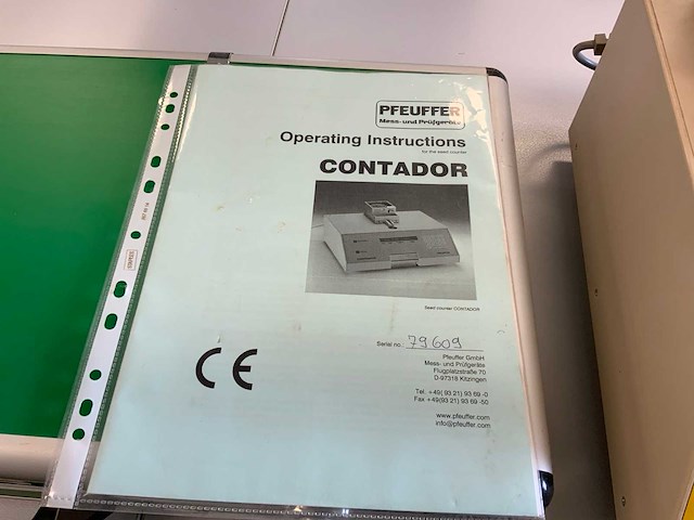 2014 pfeuffer contador seed counter zadenteller - afbeelding 6 van  7