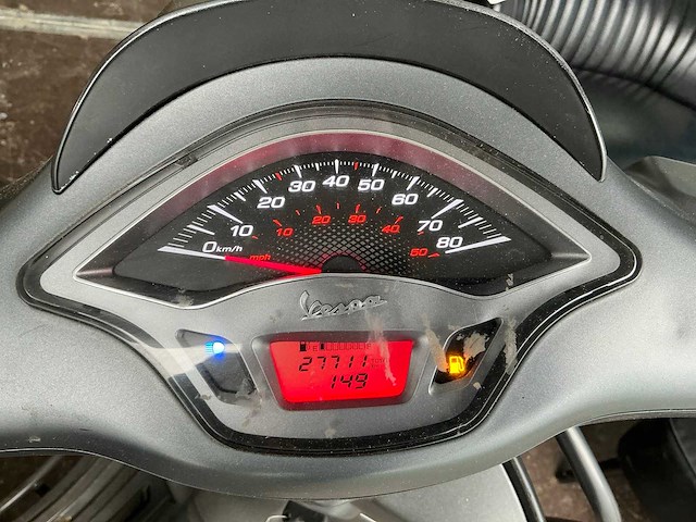 2014 piaggio vespa snorscooter - afbeelding 7 van  16